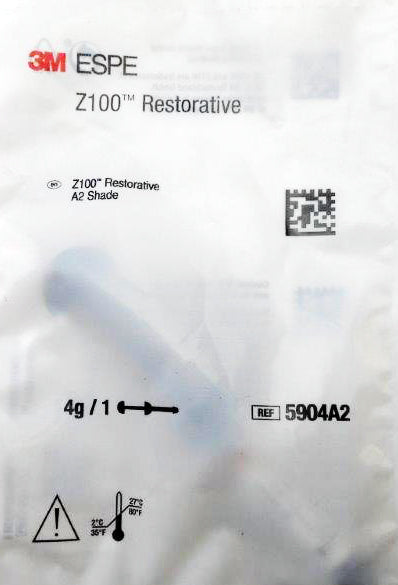 3M ESPE 5904A2 Z100 Universal Spherical Hybrid Composite Syringe 4 Gm A2 1/Pk 3M ESPE 5904A2 Z100 Universal Spherical Hybrid Composite Syringe 4 Gm A2 1/Pk